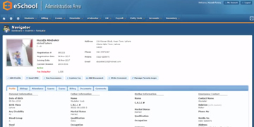 eSchool Students Module Overview